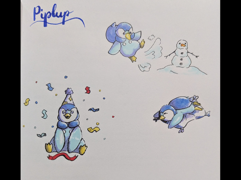 ◈ Piplup Doodles ◈