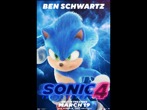 Sonic 4 Sonic Character Poster Concept