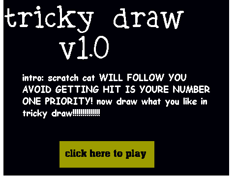tricky draw!