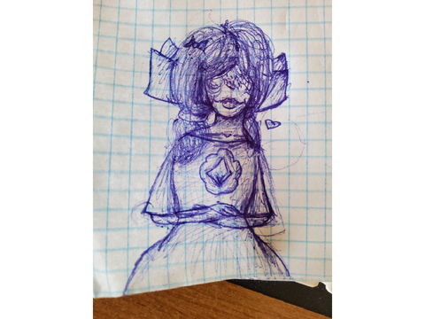 5 min rough sketch