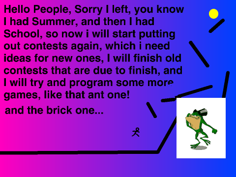 I'M BACK!!!!!!!!!!!!!