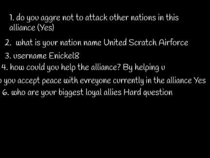 form for alliance  remix