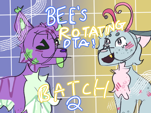 ੈ✩‧₊˚ bee’s rotating dta! ˚₊‧✩