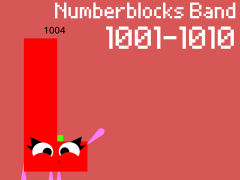 Numberblocks Band 1001-1010