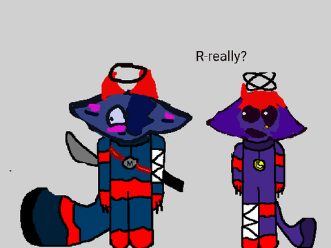 my new oc midnight and rain togetherr fan-art part 7 lol XD   remix