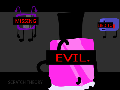 SCRATCH THEORY: ITS ALL HIS FAULT.