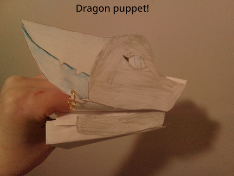 Dragon puppet!!!