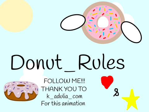 Project for Donut_Rules (flying donut)