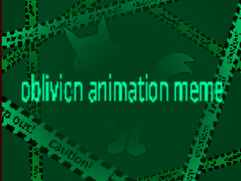 Oblivion animation meme