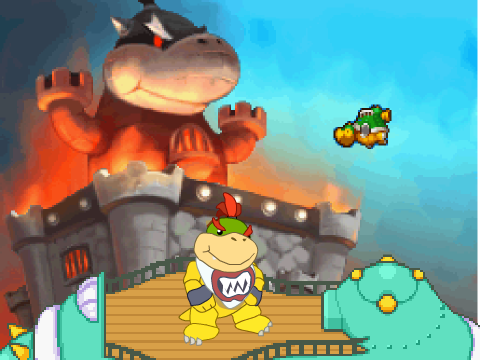 Vector Bowser Jr. Sprite