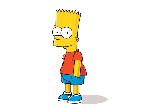 bart simpson vector