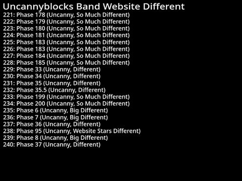 Uncannyblocks Band Website Different