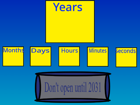2031 time capsule countdown!