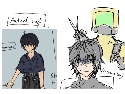 A trim pl-- yeh nah just mess my stuff up