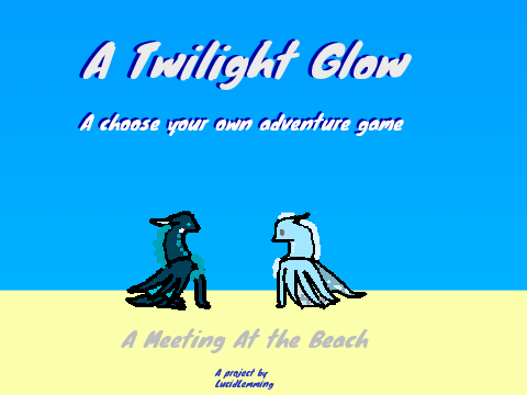 A Twilight Glow| Pt.2| A Meeting At the Beach| A WoF game