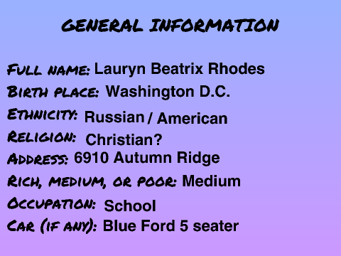 Mountville Character Sheet remix