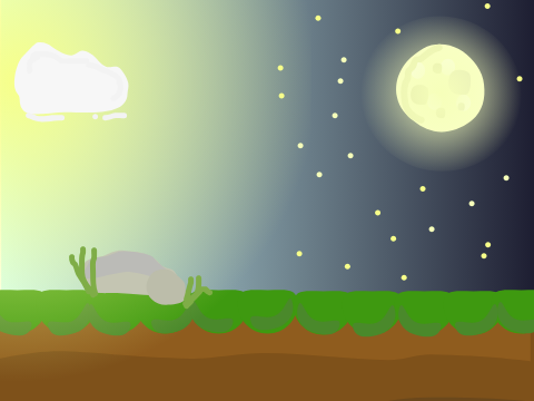 sun and moon