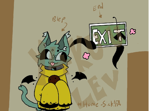My oc & End #Home-Sick!FA