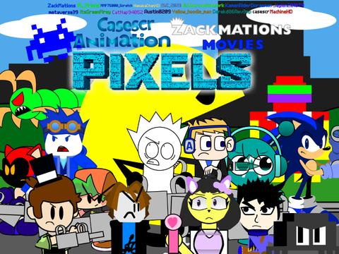 (ZMM) Pixels (2026) Official Movie poster
