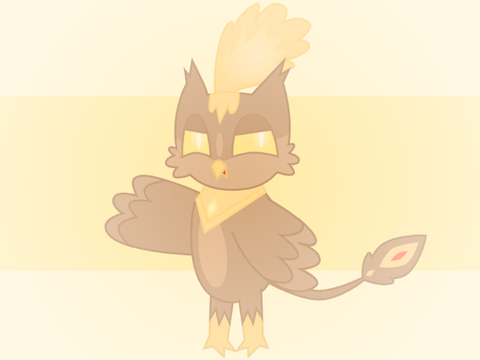 lil greek god owl i made