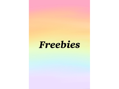 Freebies- 0/18 *-CLOSED-*