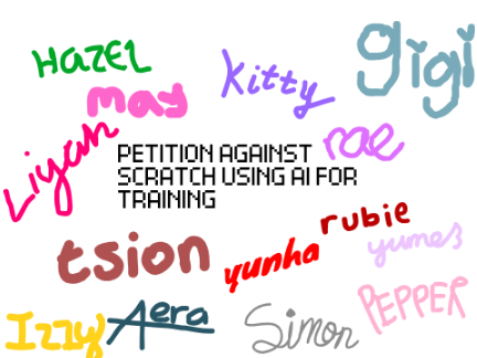 petition against scratch AI remix