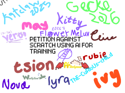 Petition against Scratch using AI, signed. STOP THIS AI SLOP!!