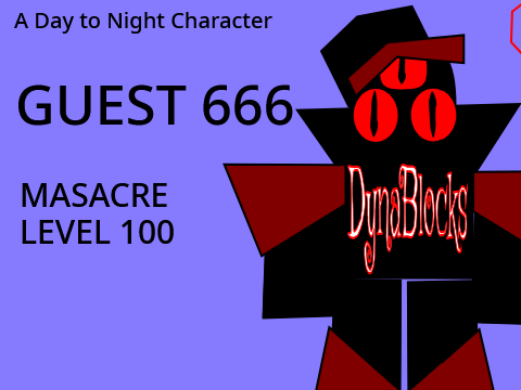 Massacre level 100 Guest 666 [theme]