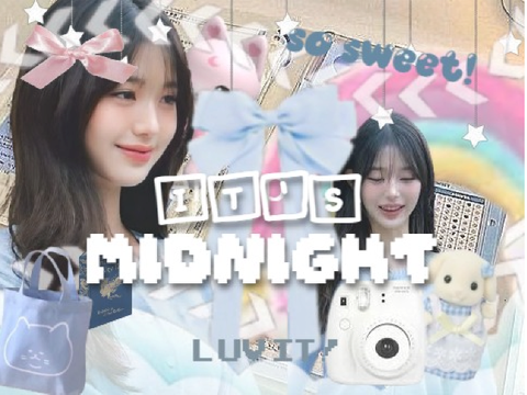 MY ENTRY || FOR MIDNIGHTฅʕ•̫͡•ʔฅ