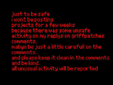 keep the comments clean please 