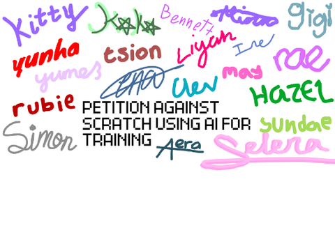 petition against scratch using ai - SIGN NOW! 