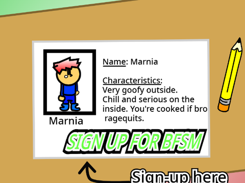 My signup :)