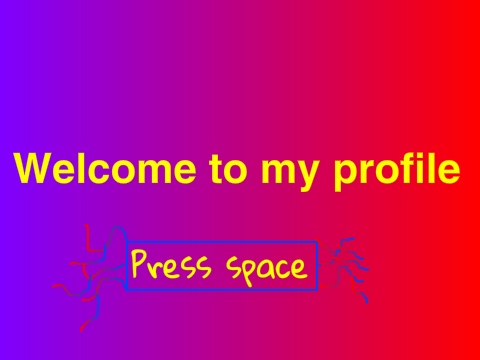 Welcome to my profile