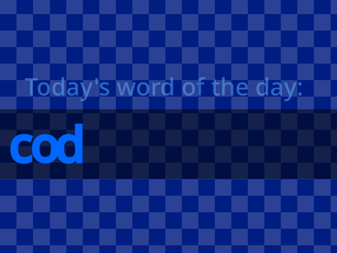 Word of the day