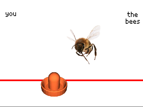 Air Hockey Bees