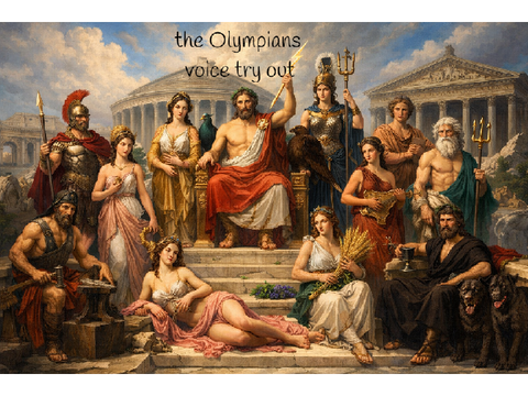 the olymians voice tryout