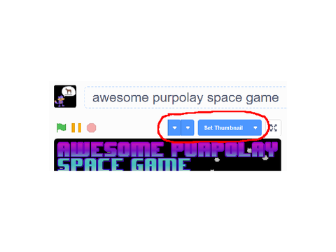 they REALLY want me to set the thumbnail