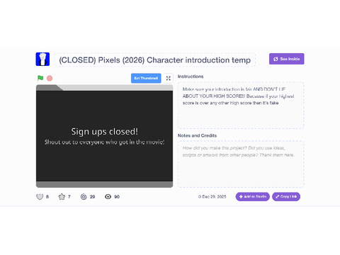 Pixels 2026 Sign ups are closed!