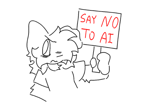 say no to ai.