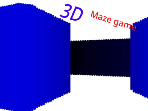 3d maze game