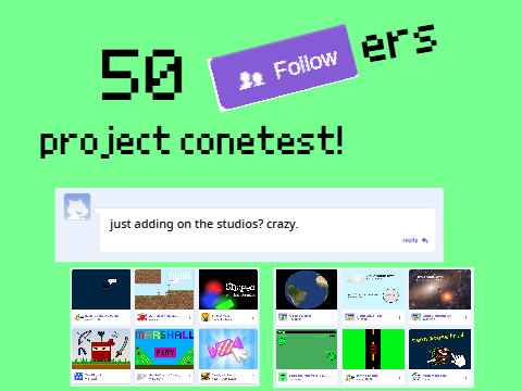 50 followers project contest! 