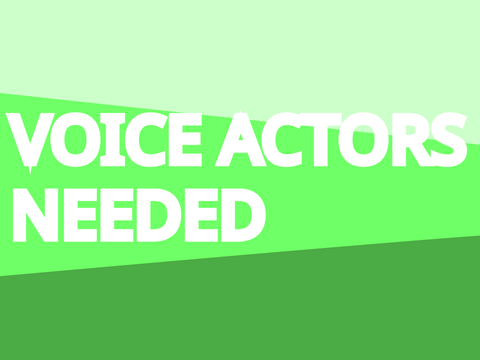 VOICE ACTOR AUDITIONS (The Series)