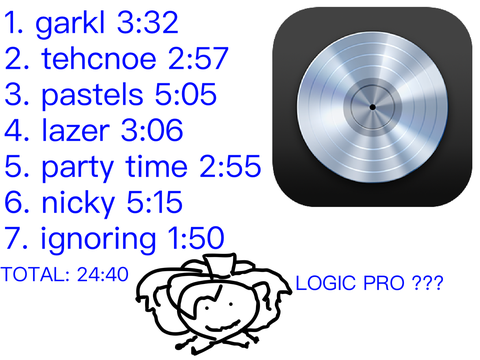 logic pro song collection