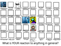 What is your reaction to anything? remix remix remix remix