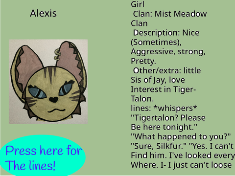 Audition for alexis