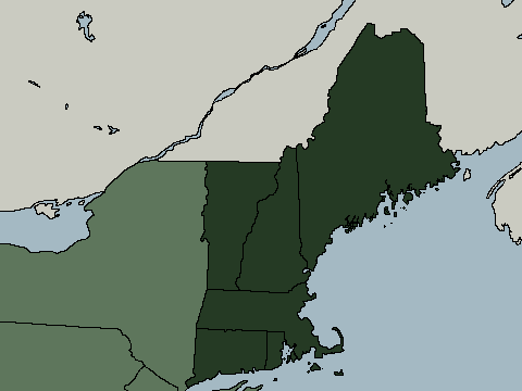 Map of New England