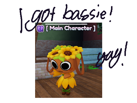 i got bassie!