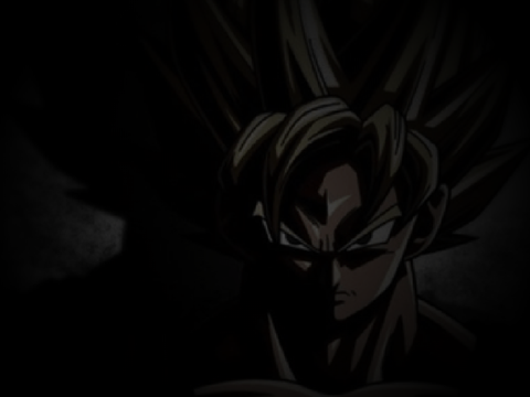 Goku stare meme