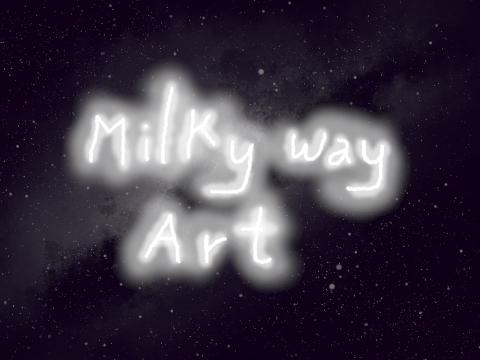 Milky Way art