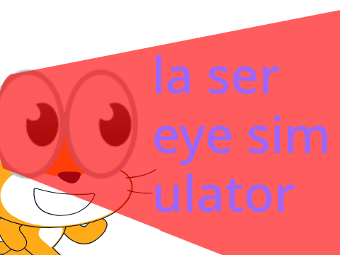 laser eyes simulator